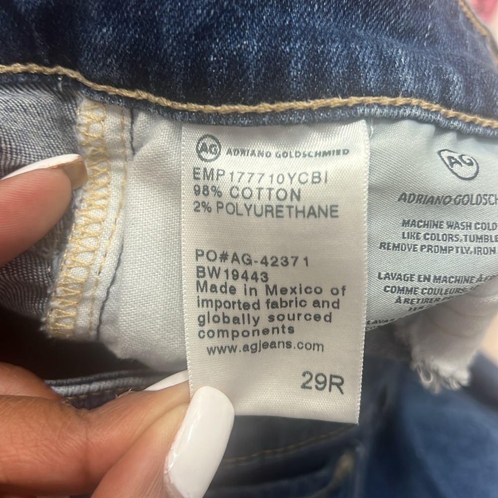 AG $235 Farrah High Rise Ankle Skinny Jeans - Picture 4 of 4